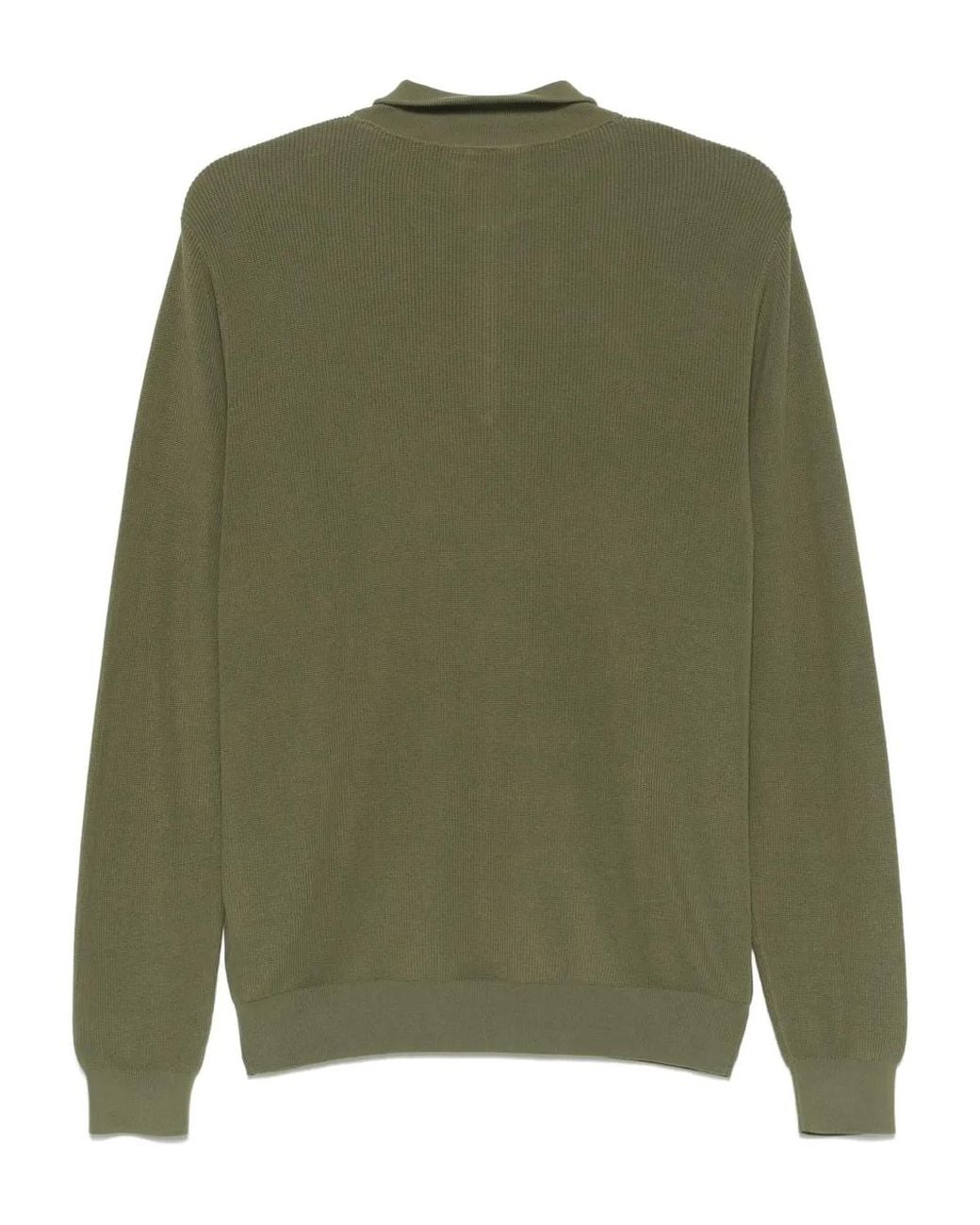 Aspesi Green Cotton Sweater for men