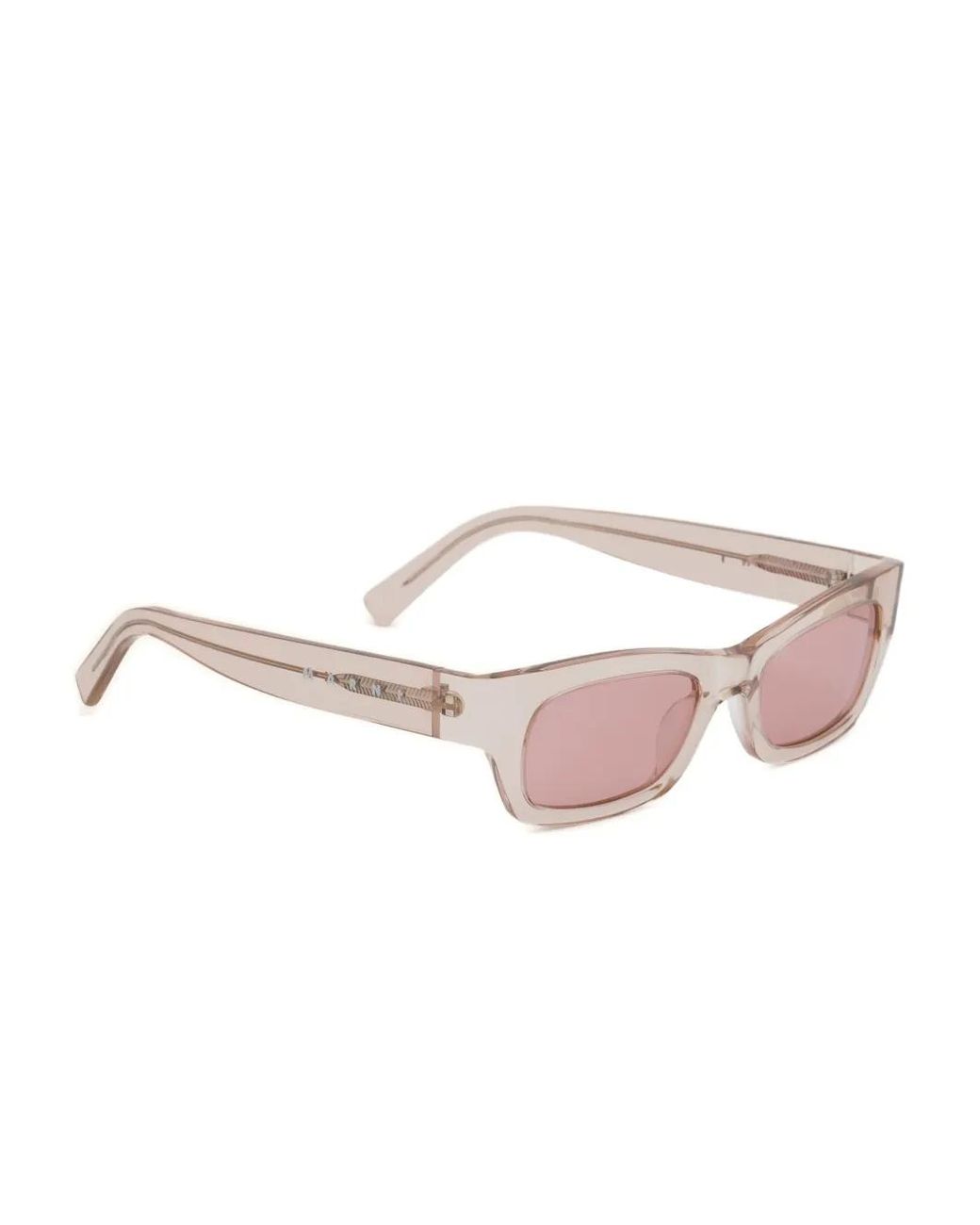 Marni Pink Rectangular-Frame Sunglasses