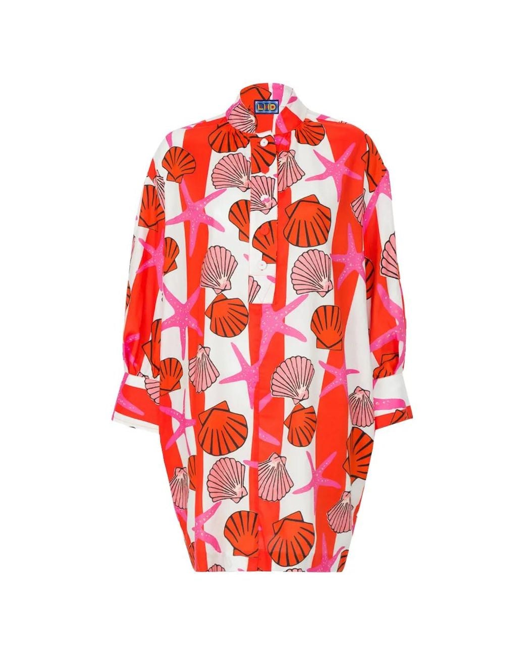 LHD Red Harbour Island Mini Dress