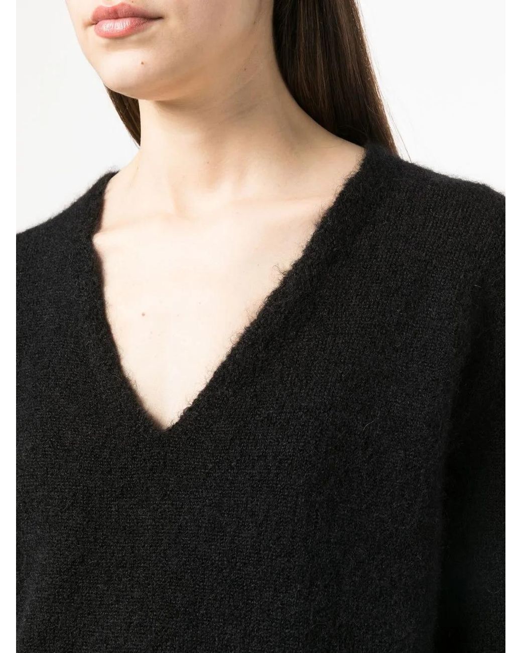 Tom Ford Black V-Neck Knitted Jumper
