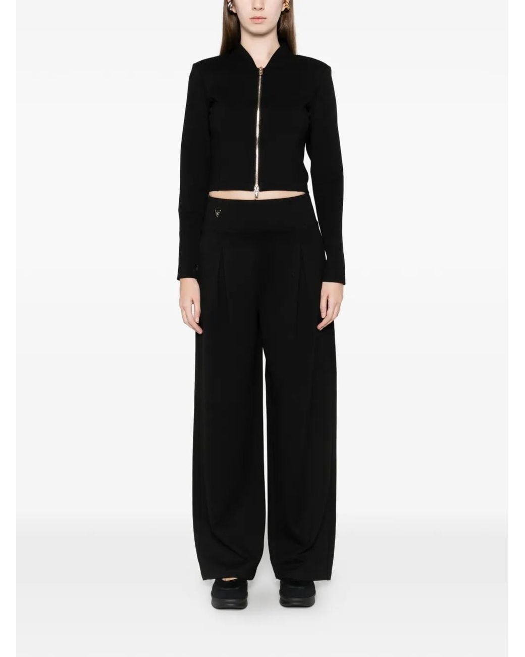 MACRON Black Chemise À Fermeture Zippée