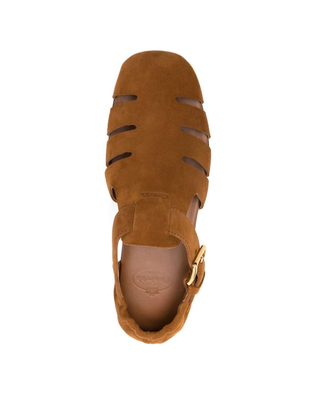 Church's Brown Olerine Cut-Out Sandals