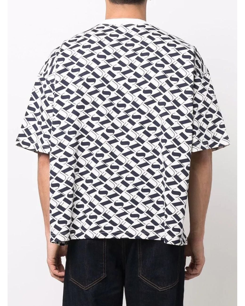 Sunnei White Graphic-Print T-Shirt for men