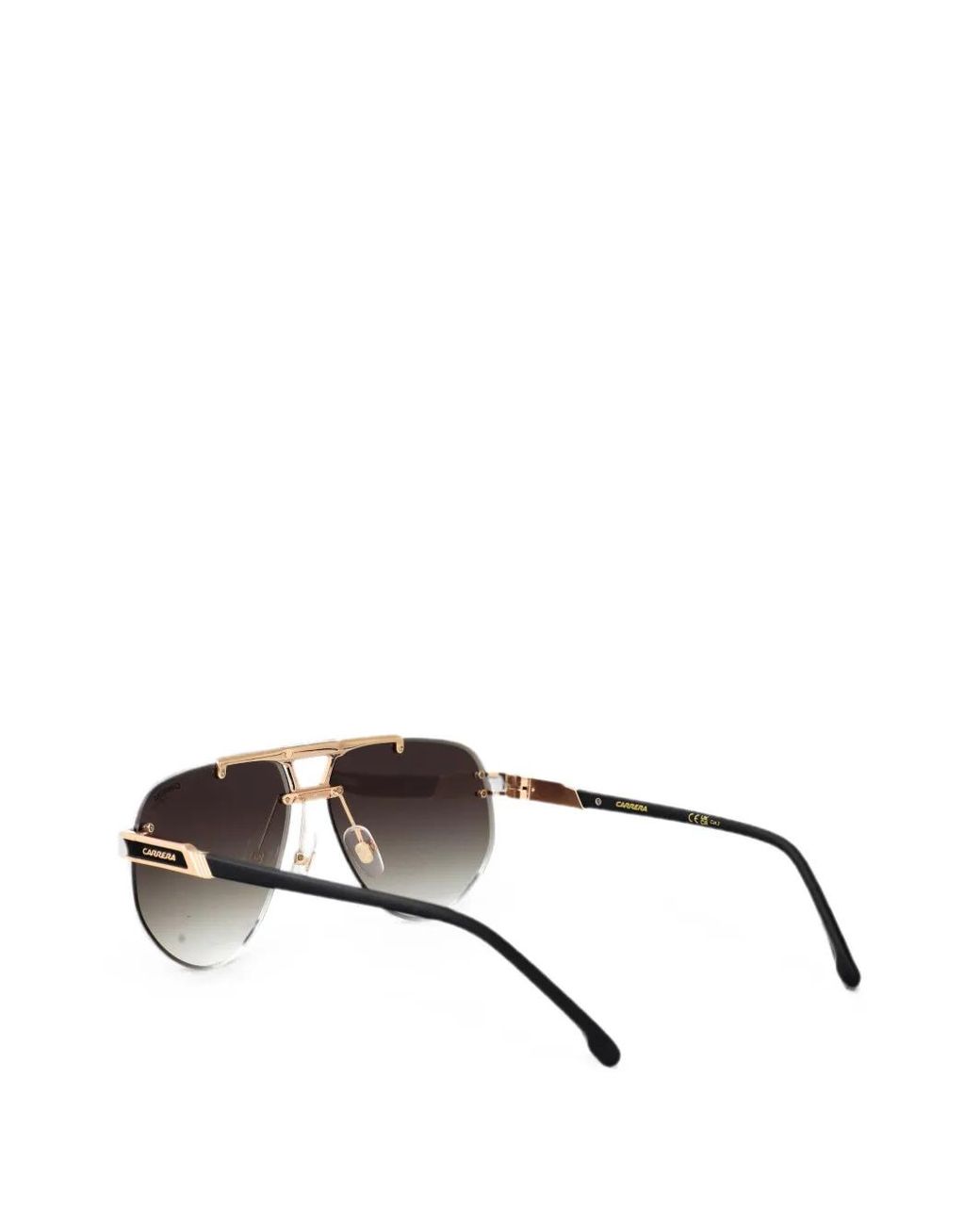 Carrera Black Pilot-Frame Sunglasses for men