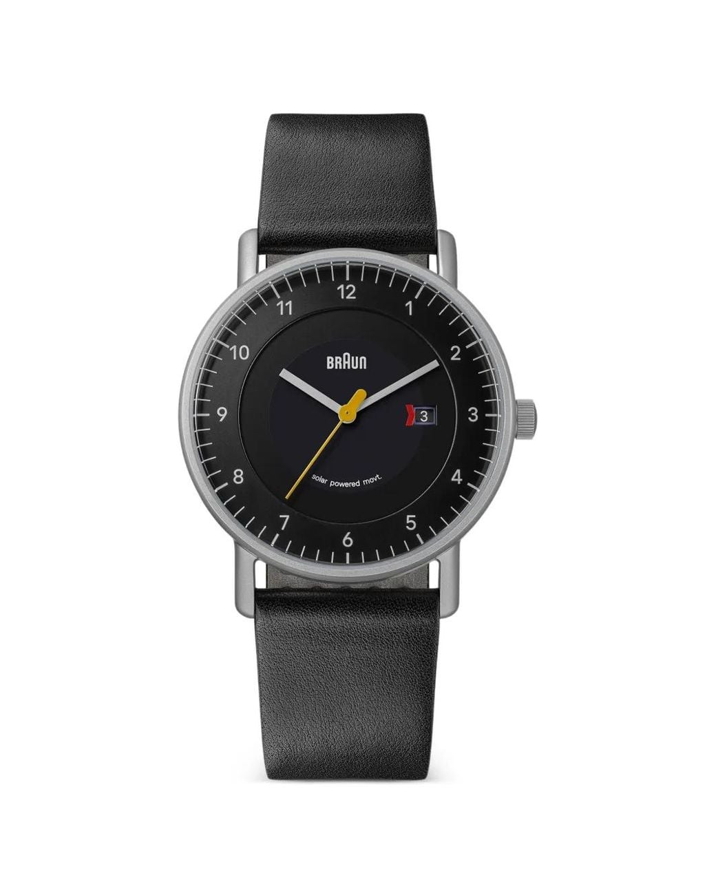 Braun Watches Black Solar 40Mm Watch for men