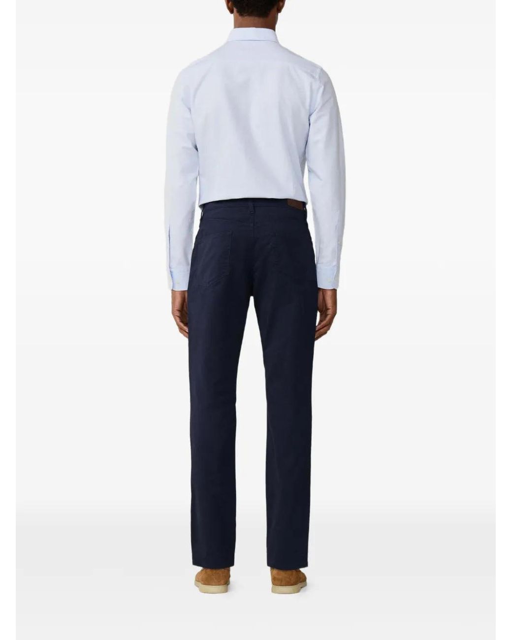 Pantalon Trinity À Coupe Droite Hackett pour homme en coloris Blue