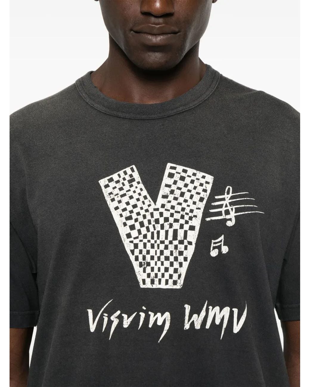 Visvim Black Jumbo T-Shirt for men