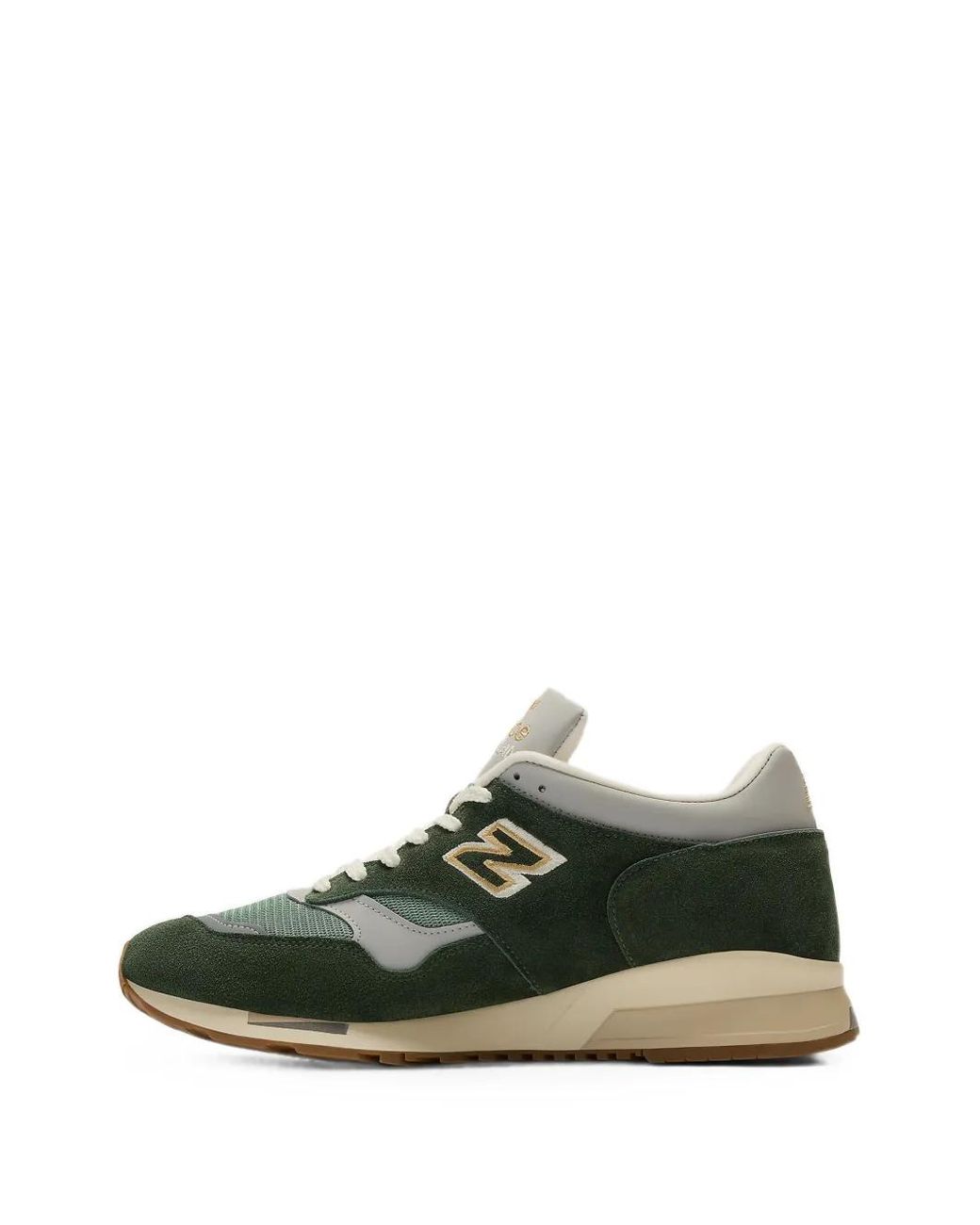 New Balance Green Baskets 1500 À Empiècements for men