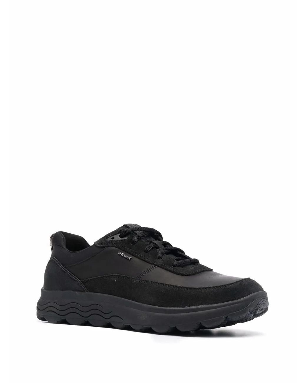 Geox Black Spherica Low-Top Sneakers for men