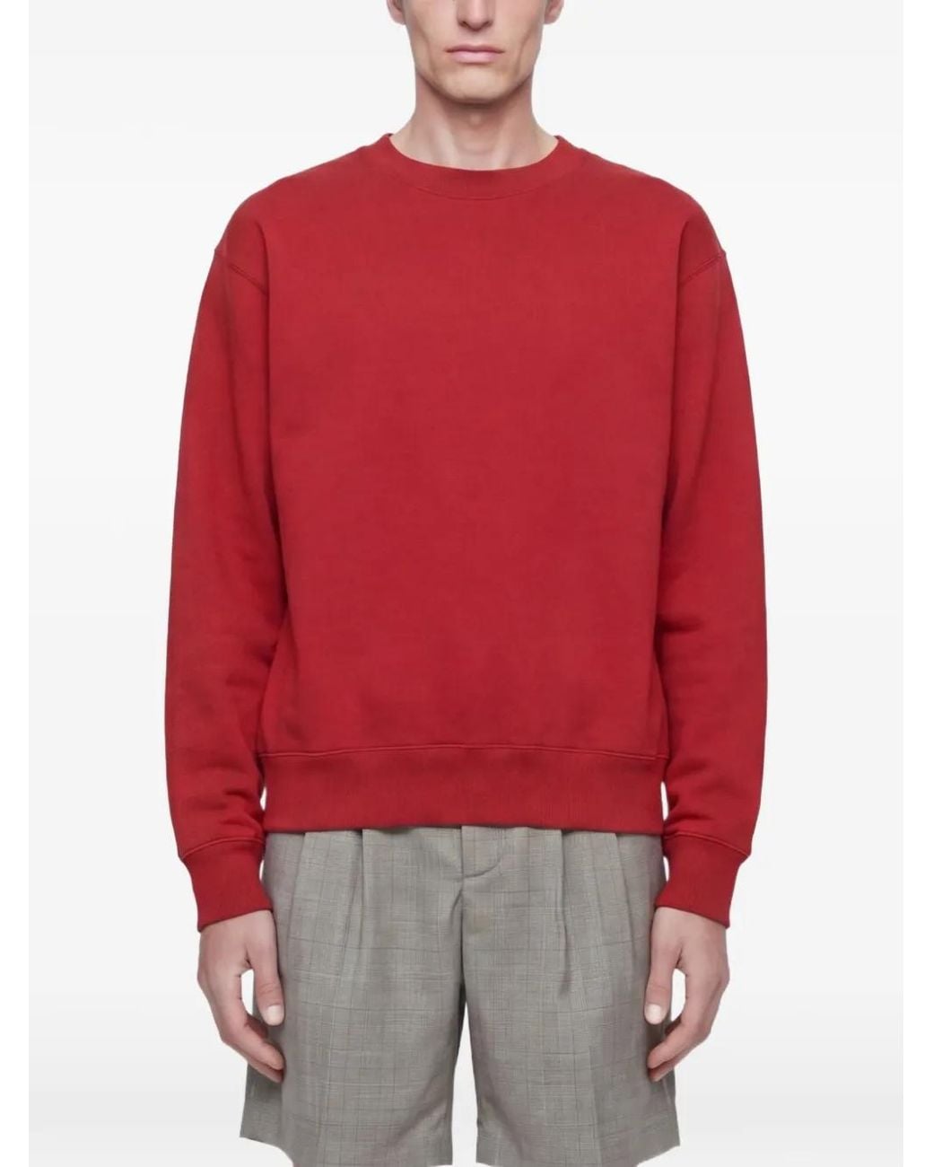 Hed Mayner Embroidered Crew-Neck Sweater for men