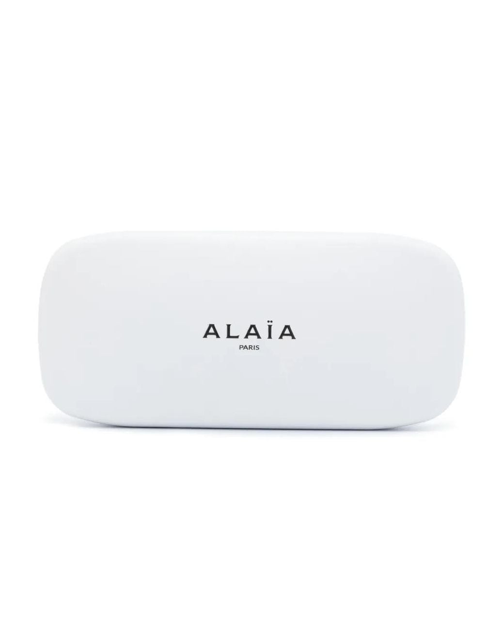 Alaïa Pink Hexagon-Frame Sunglasses