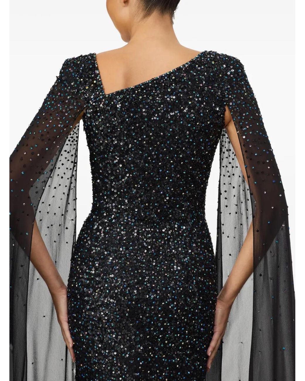 Jenny Packham Black Twilight Dress