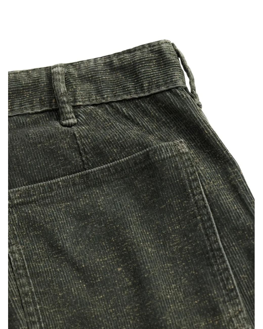 RRL Green Corduroy Trousers for men