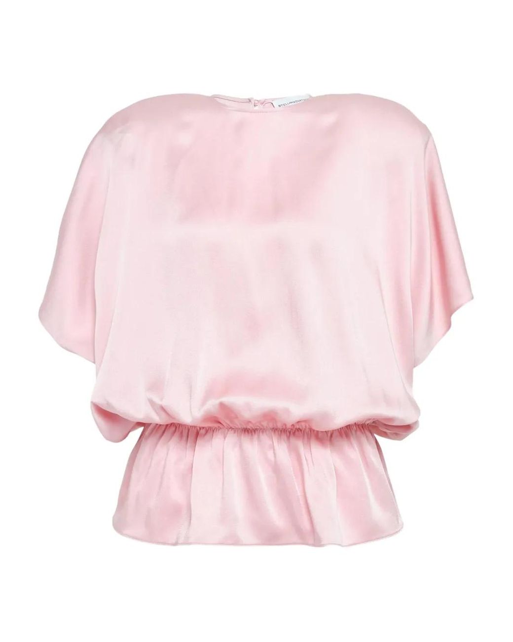 Stella McCartney Pink Satin Blouse