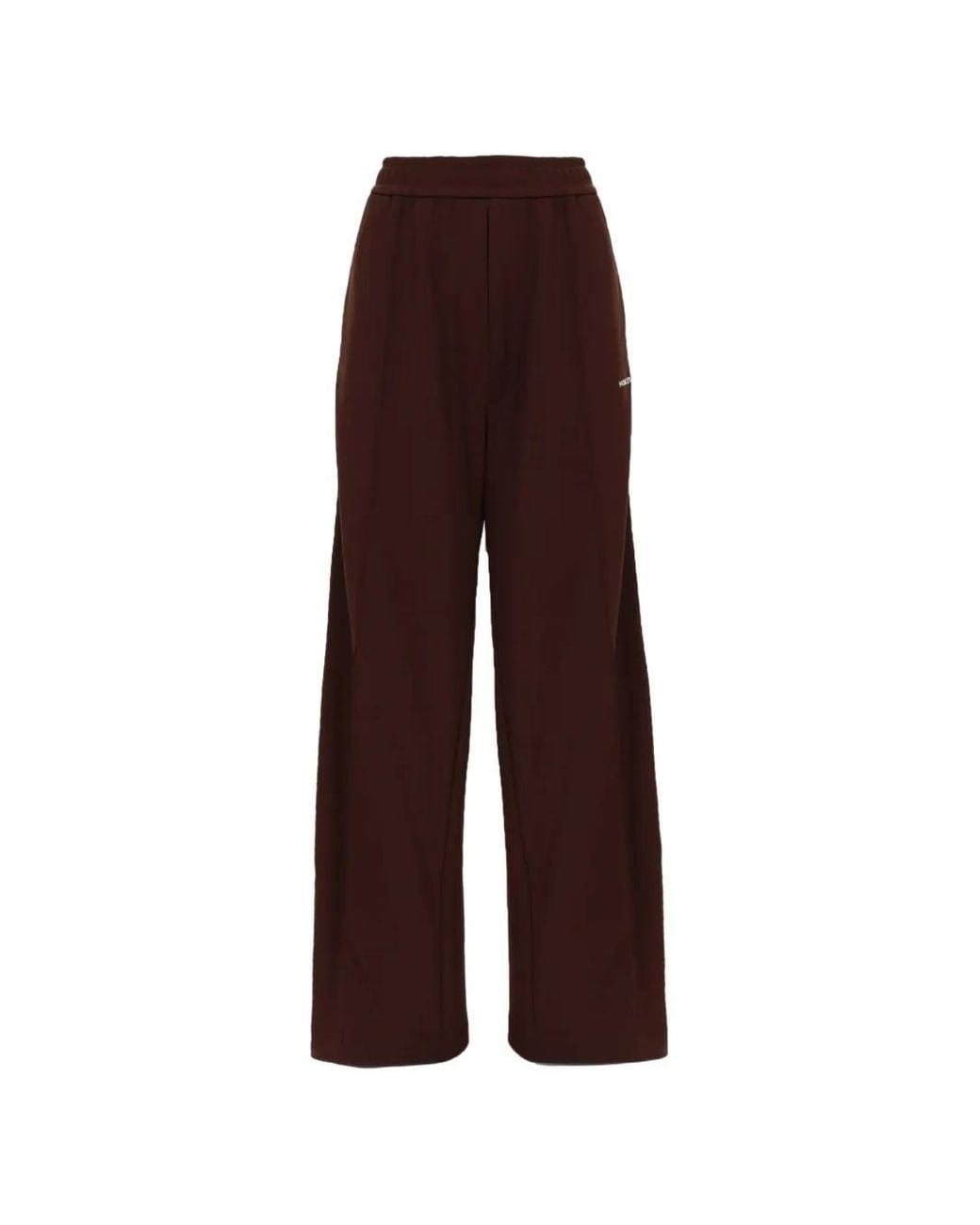 Moncler Purple Logo-Print Wide-Leg Track Pants