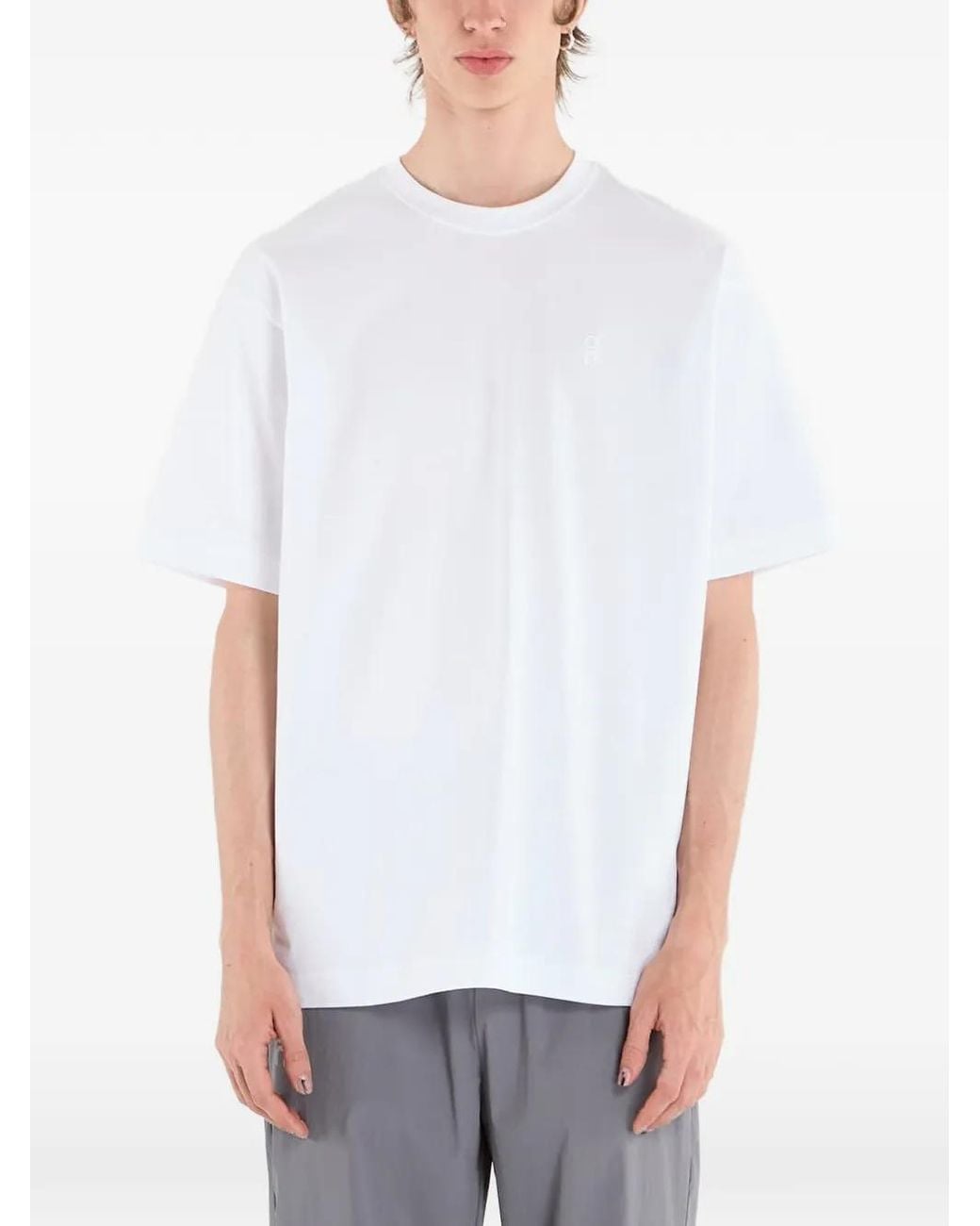 On Shoes White Club Collective-T Geo T-Shirt for men