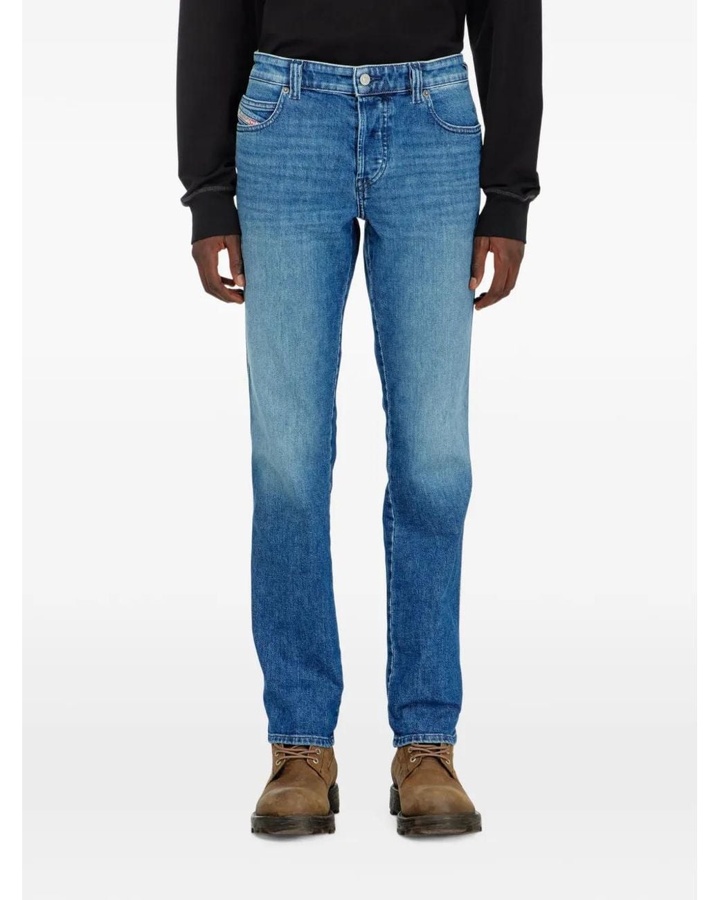 DIESEL Blue Slim Jeans Regular Waist 1993 D-Vyl for men