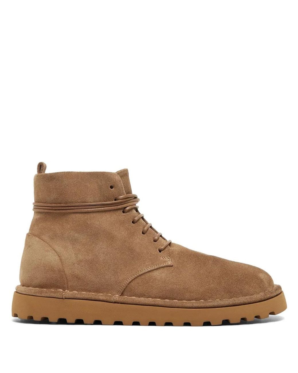 Marsèll Brown Sancrispa Alta Suede Boots
