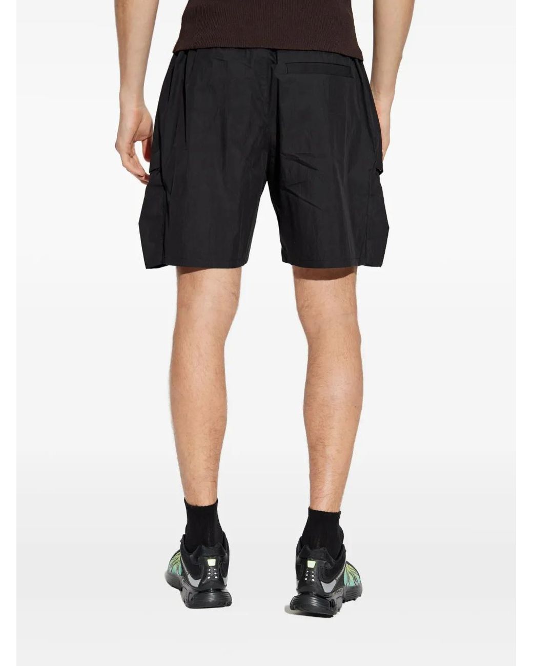 Represent Blue Cargo Shorts for men