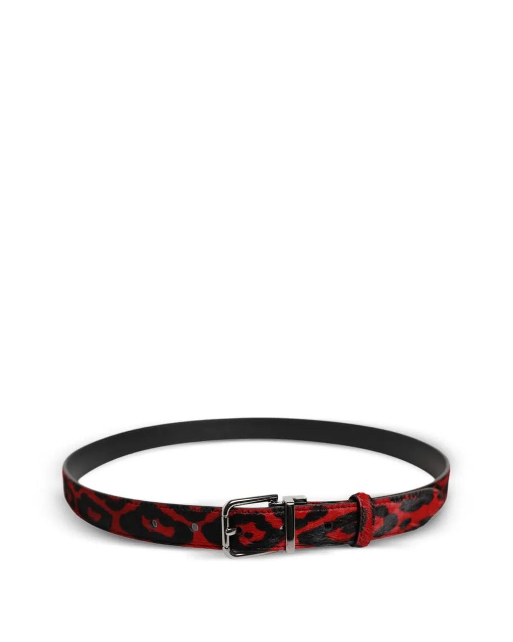 Dolce & Gabbana White Buckle Belt for men