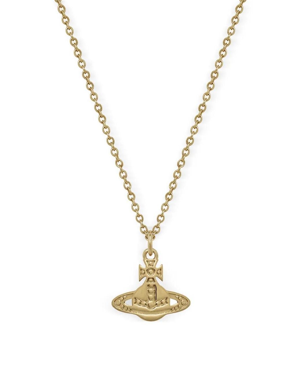 Vivienne Westwood Metallic Marinetta Orb Pendant Necklace