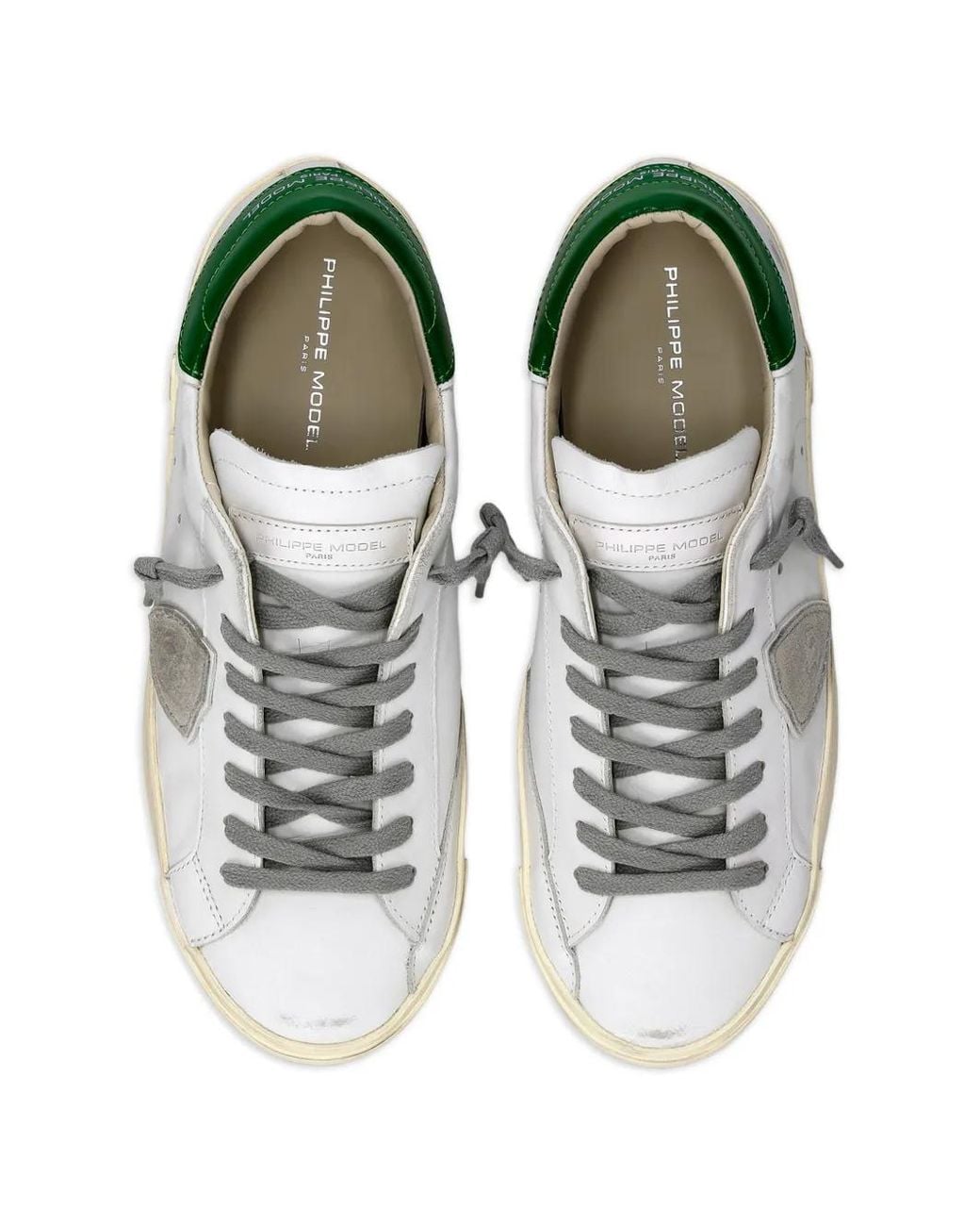 Baskets Prsx À Patch Logo Philippe Model pour homme en coloris White