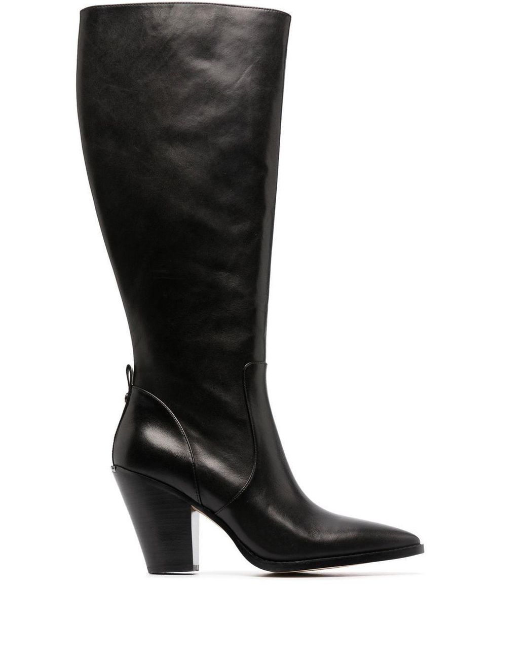 MICHAEL Michael Kors Dover 95mm Block-heeled Boots in Black | Lyst