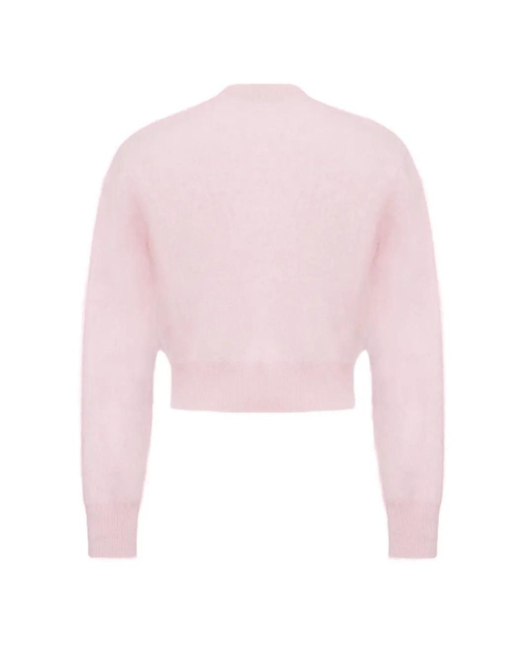 Adam Lippes Pink Cruz Crystal-Embellished Cardigan