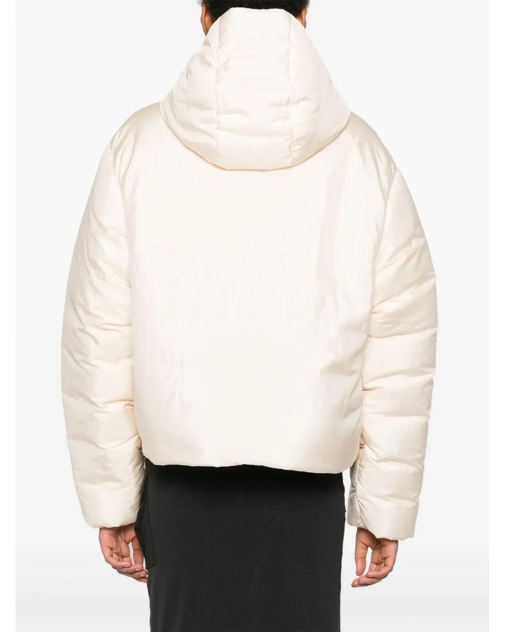Jil Sander Natural Gesteppte Jacke
