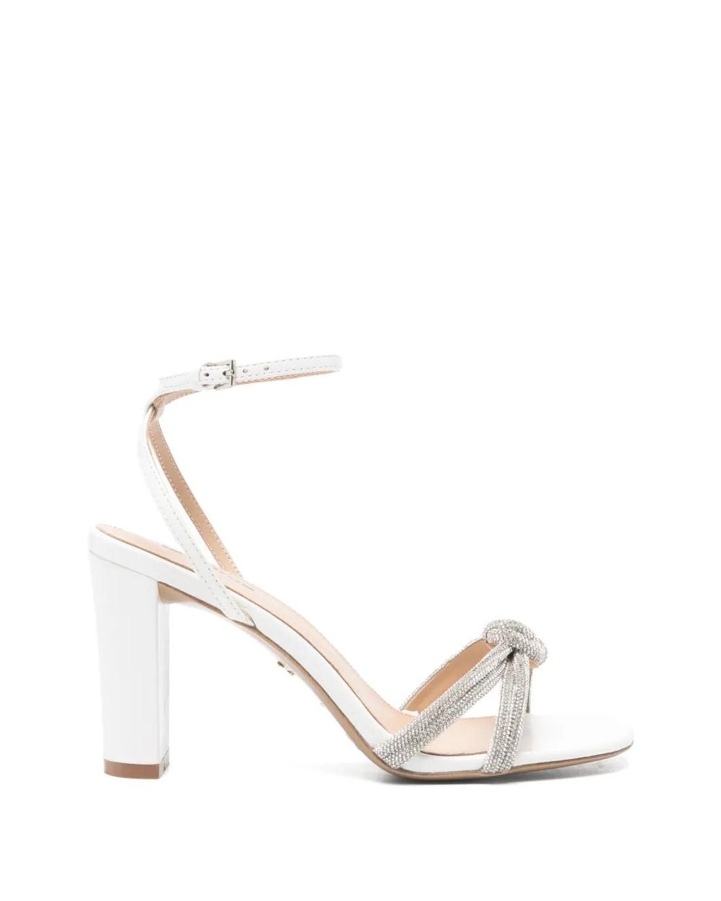 Lola Cruz White Alice Sandals