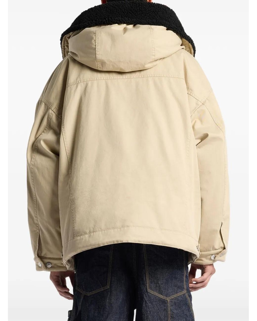 DSquared² Natural Classic Check Carpenter Padded Jacket for men