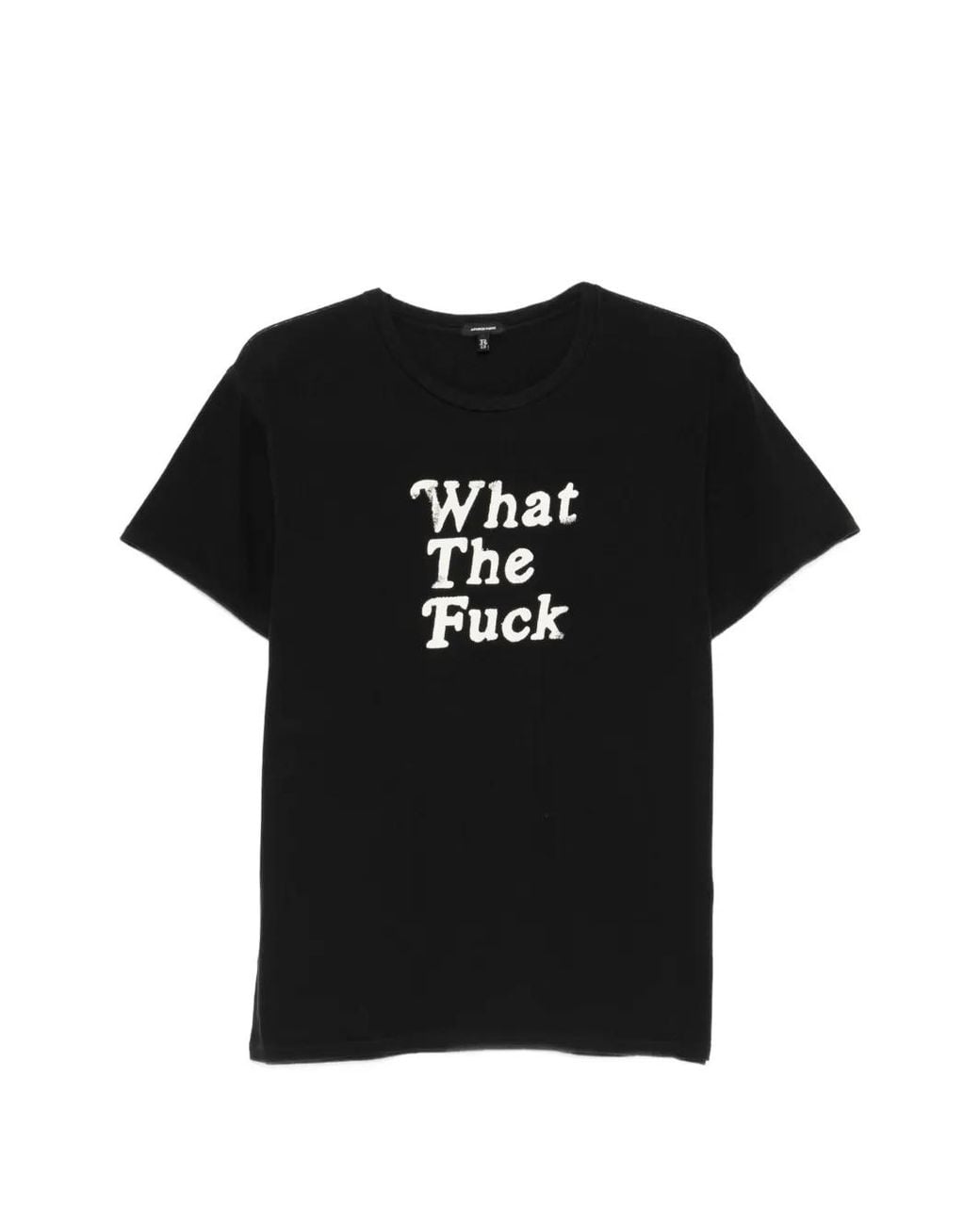 R13 Black Short-Sleeve T-Shirt