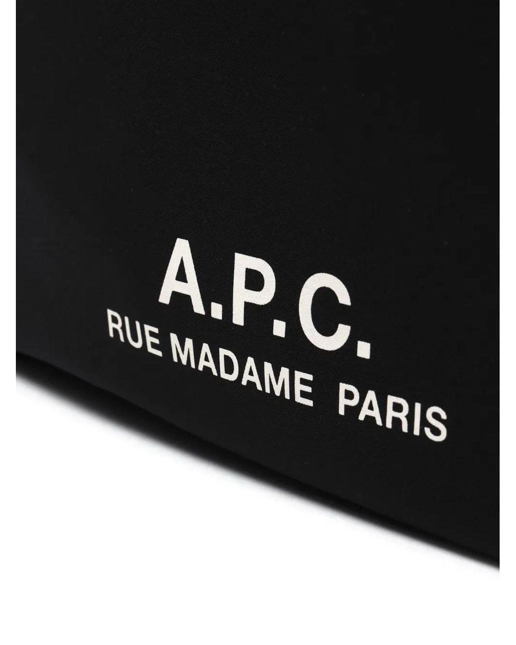 A.P.C. Black Journal Satchel