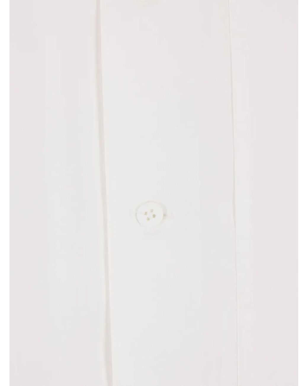 Y-3 White Patch-Pocket Shirt for men