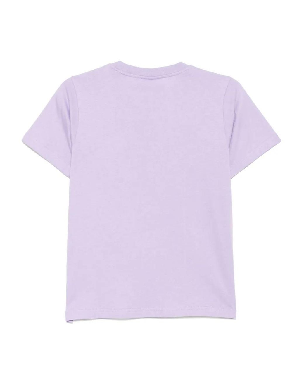 Chocoolate Purple Logo-Patch T-Shirt