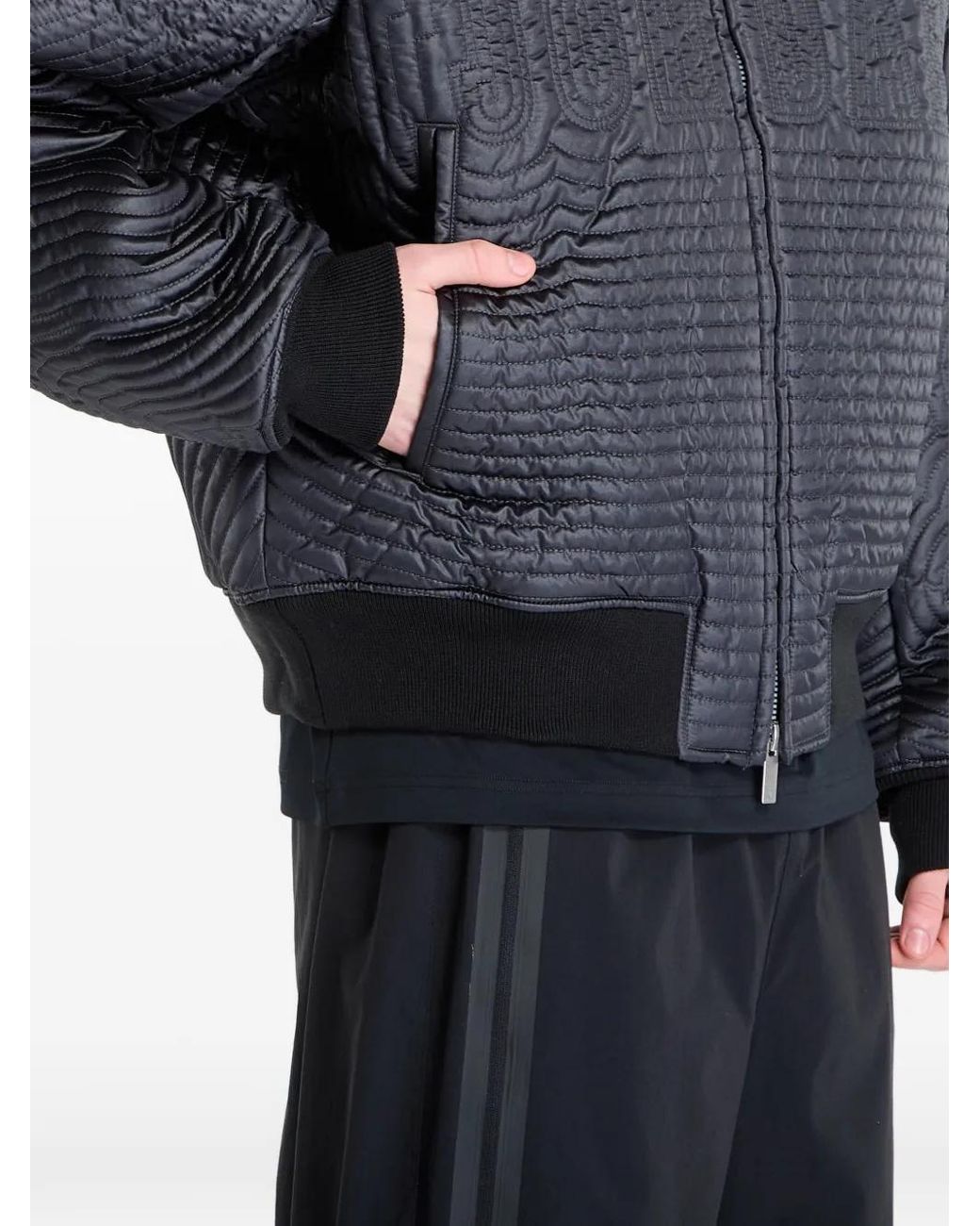 Nike Gray Flight Bomber Jacket for men