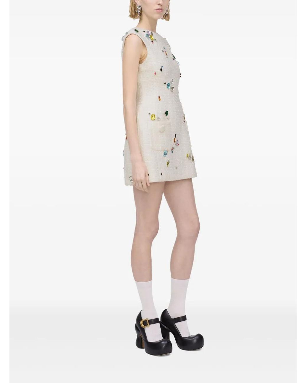 marc jacobs white mini dress Marc Jacobs Blair Waldorf Joelle Dress by Marc Jacobs