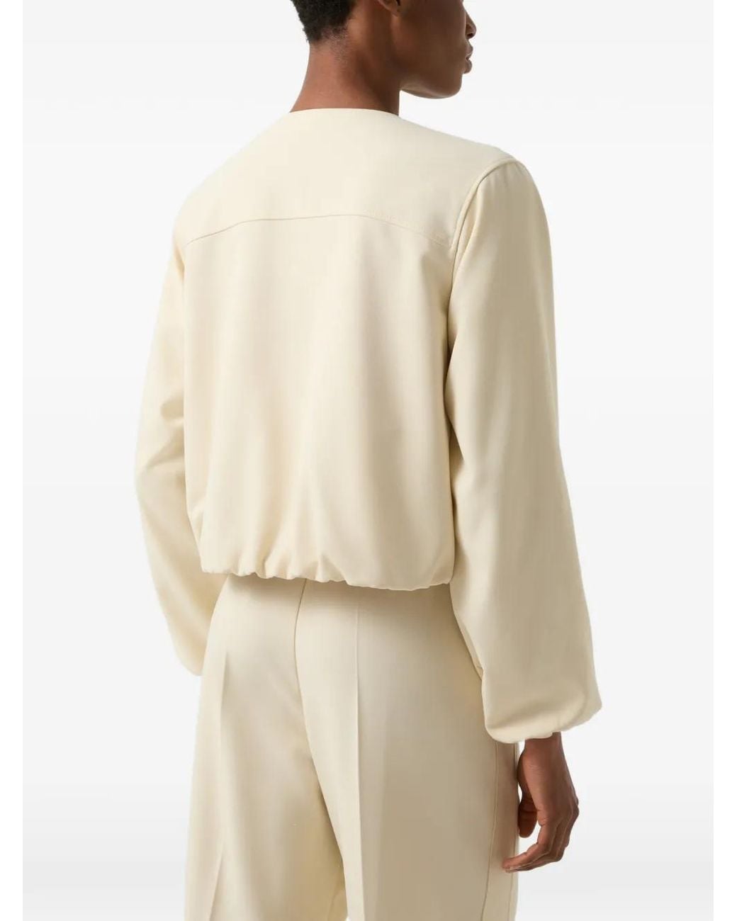 Bogner Natural Yuma Reversible Bomber Jacket
