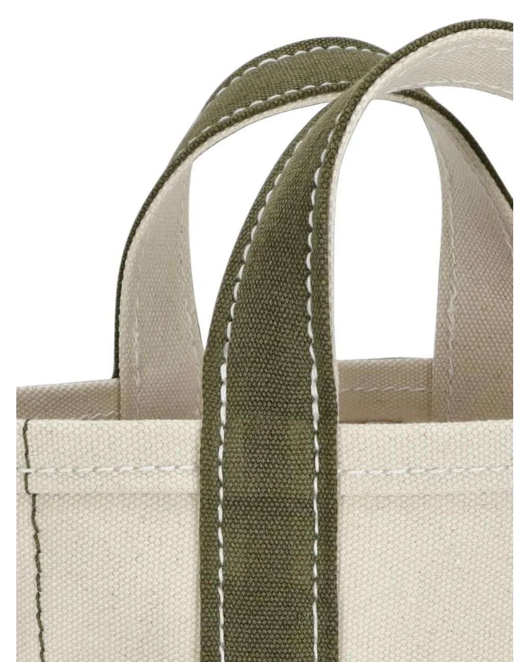 Fortela Green Mini Aly Canvas Tote Bag