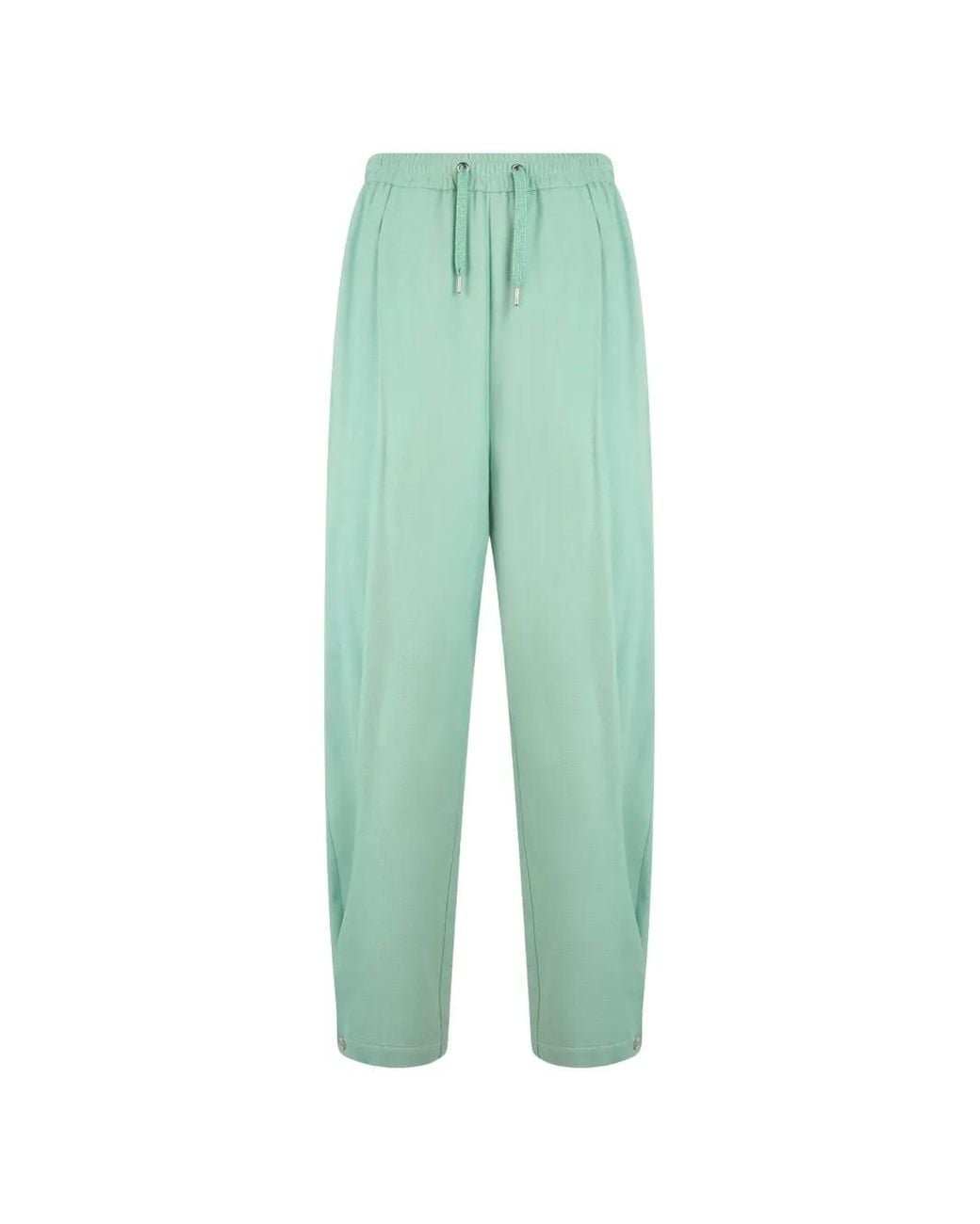 Herno Green Drawstring Cuffed Trousers