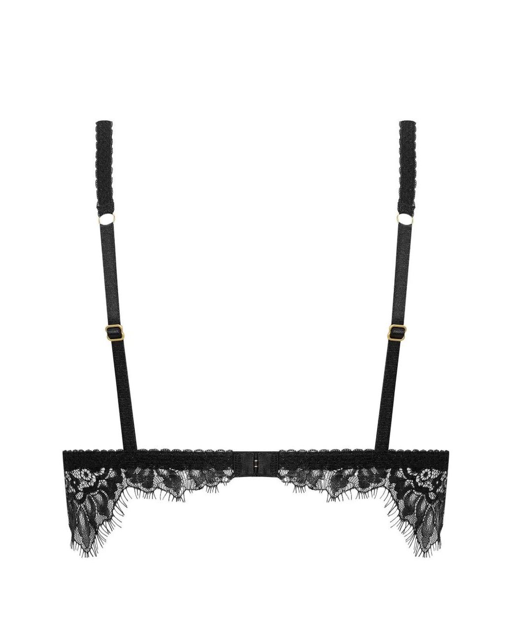 Scandale Black Triangle Bra