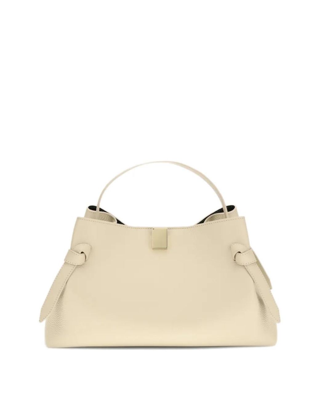 Yuzefi Natural Gyoza Pebble-Leather Tote Bag