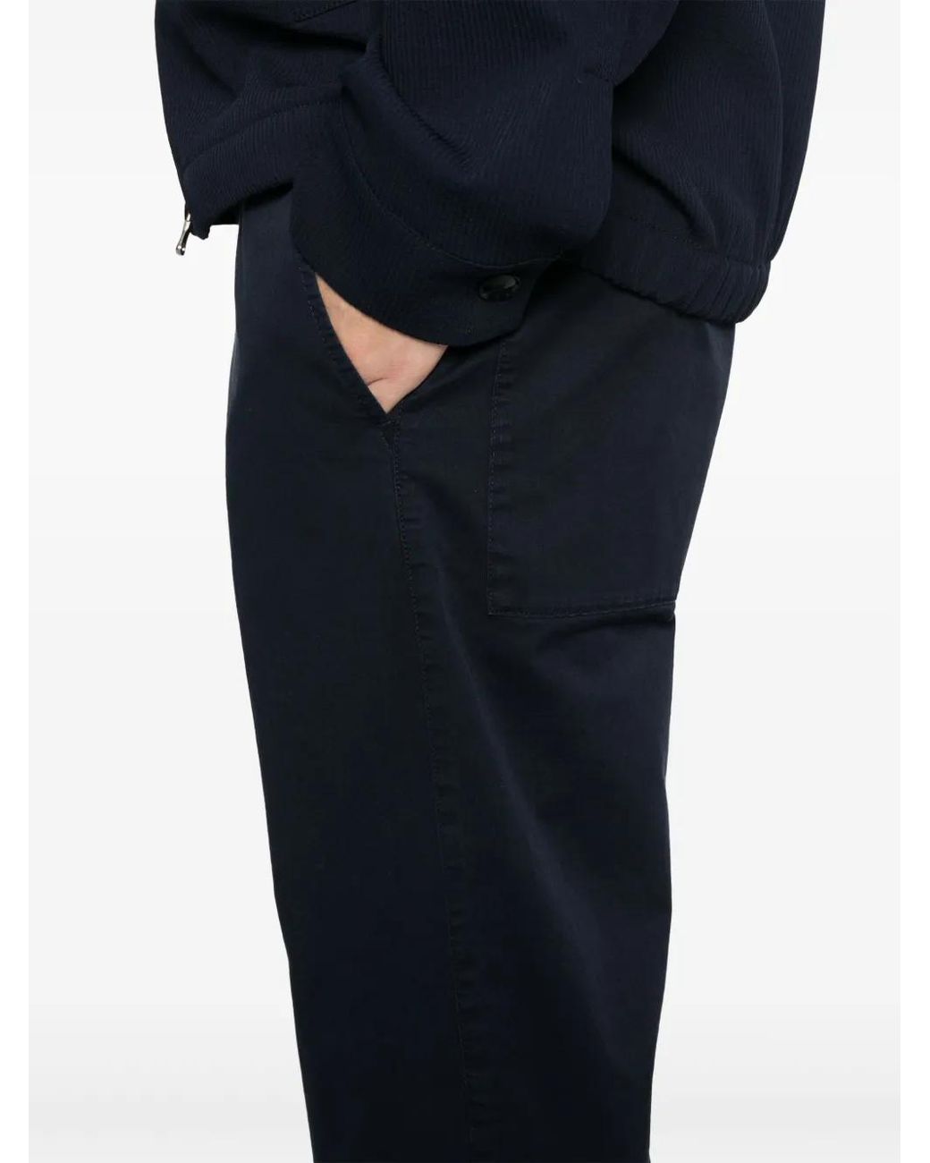 Barena Blue Dosana Palio Trousers for men