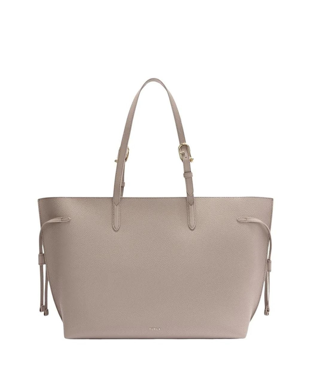 Furla Gray Großer Shopper