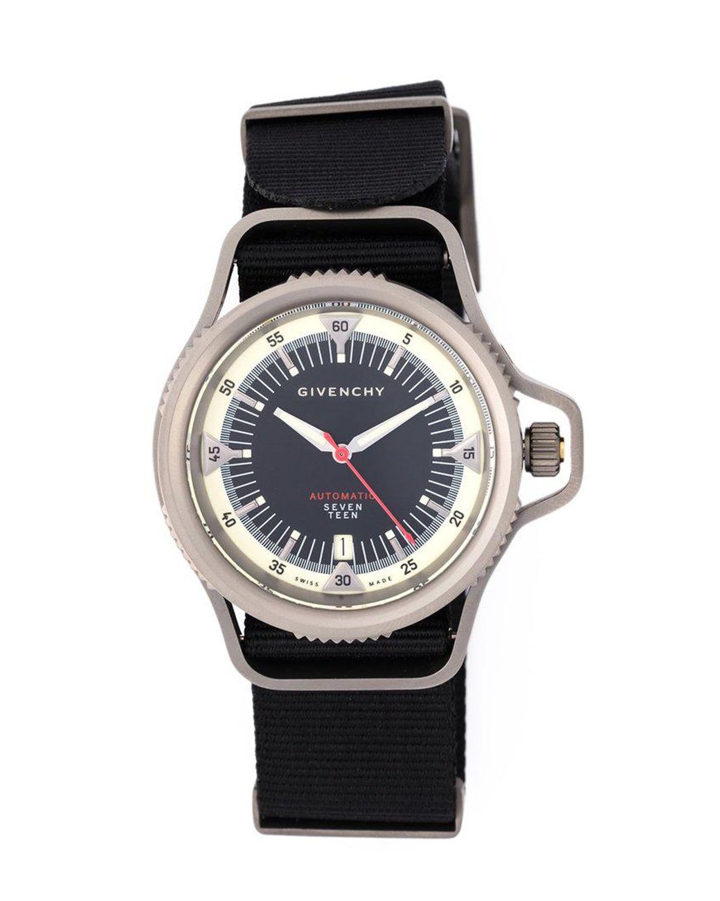 Montre "Seventeen Automatic" Givenchy en coloris Noir | Lyst