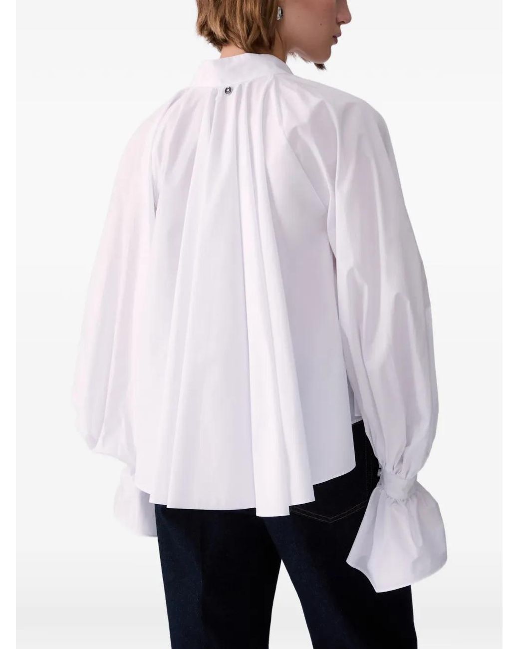 Liu Jo White Soft Poplin Shirt