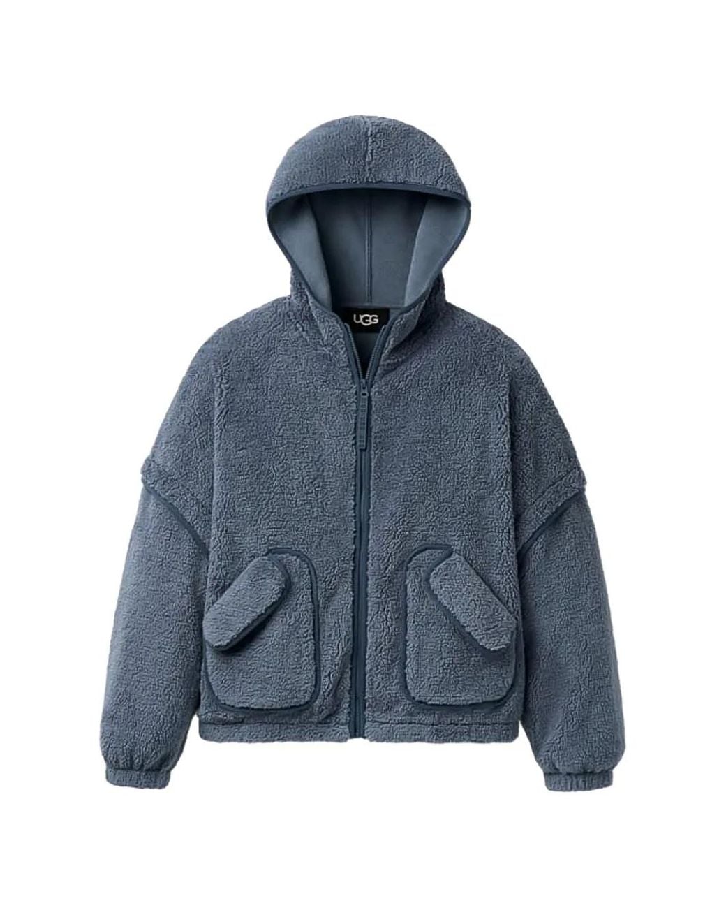 Ugg Blue Mariella Fluff Jacket