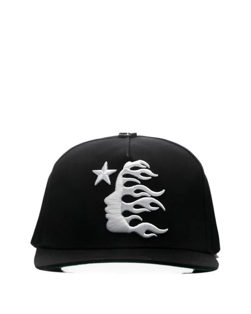 HELLSTAR Black Logo-Embroidered Baseball Cap for men