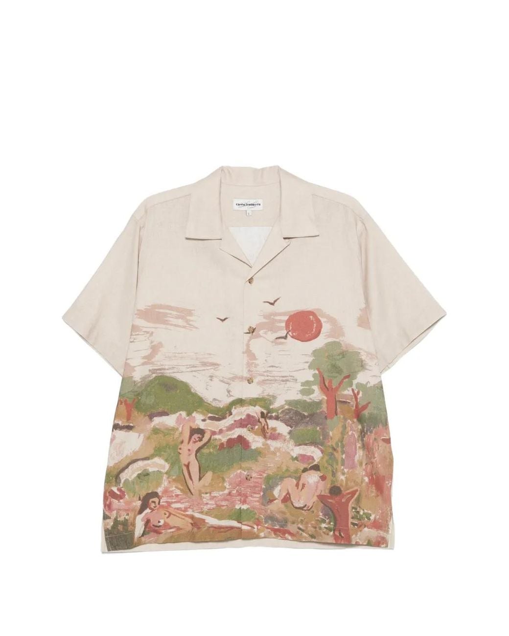 Carne Bollente White Printed Shirt for men