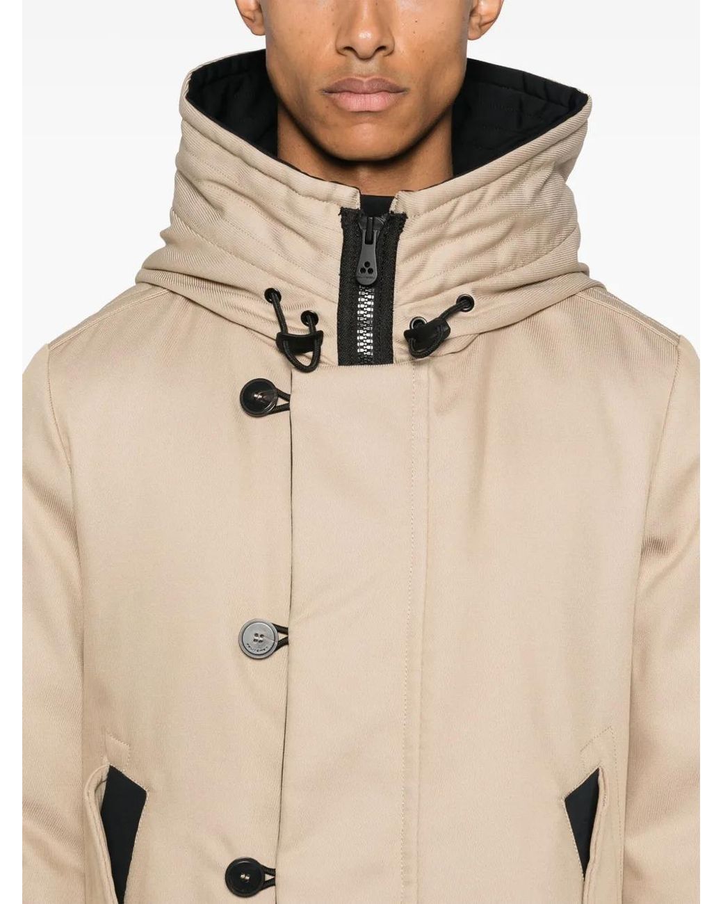 Parka À Patch Logo Peuterey pour homme en coloris Natural